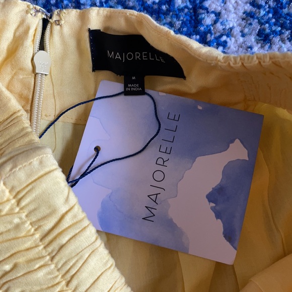 MAJORELLE Naples Short in Canary Yellow Medium - Picture 4 of 5